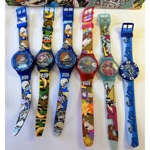 VtgThe Rugrats Movie Collectible Watches Set of‎ 4 Equity 1998 Plus 2 - Untested